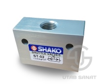 شیر and (شیر فشار دوبل یا مکمل) سایز ۱/۸ مدل STH-01 شاکو (SHAKO)